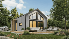 44 Lunora (iki rakto) medinis apšiltintas namas iki raktų