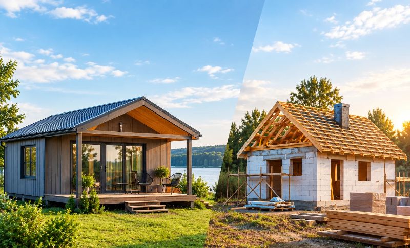 Mažas medinis namas iki 50 m&sup2;: ar pakanka gyvenimui ir kam jis tinka